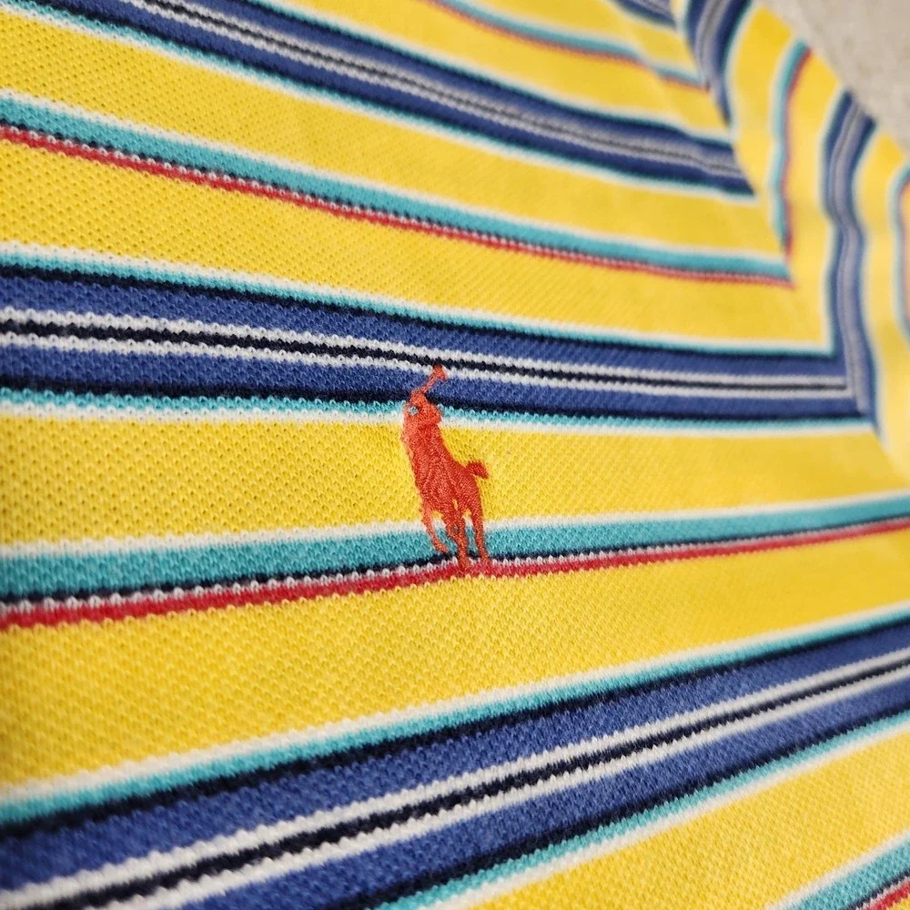 Vintage Polo Ralph Lauren Shirt Men Medium Aztec Blanket Striped‎ Navajo Native